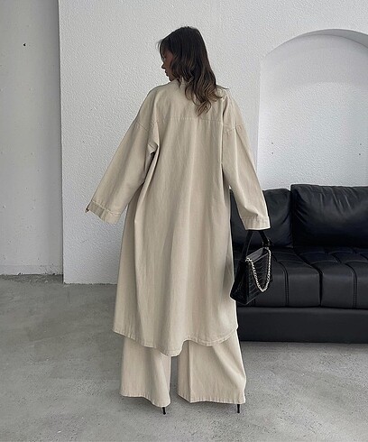 m Beden camel Renk Kimono Takım