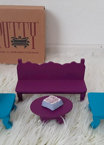 Beden Renk orijinal Putty ahşap oyuncak Sehpalı Takım