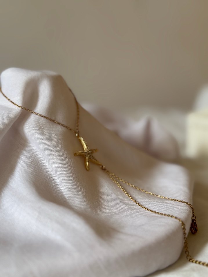 Altın Renkli Boncuklu Kadın Şahmeran - Görsel 3