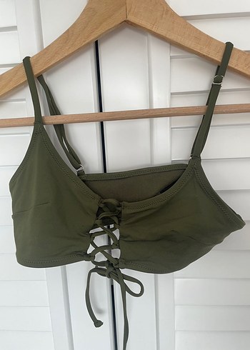 H&M Bohem Çok Renkli Bağcıklı Bikini Takımı