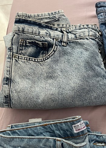 Mavi Jeans Kadın Mavi Denim Midi Boy Bol Kesim Jean