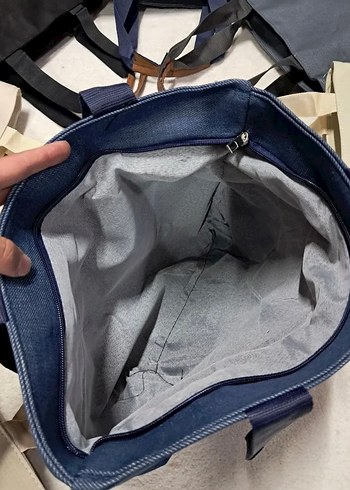 Gri Baskılı Kadın Günlük Omuz Çantası - Görsel 4