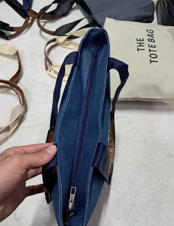 Gri Baskılı Kadın Günlük Omuz Çantası - Görsel 3