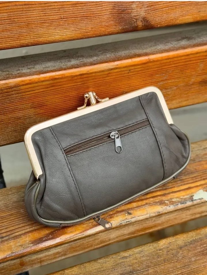 Orjinal deri cüzdan - Görsel 4