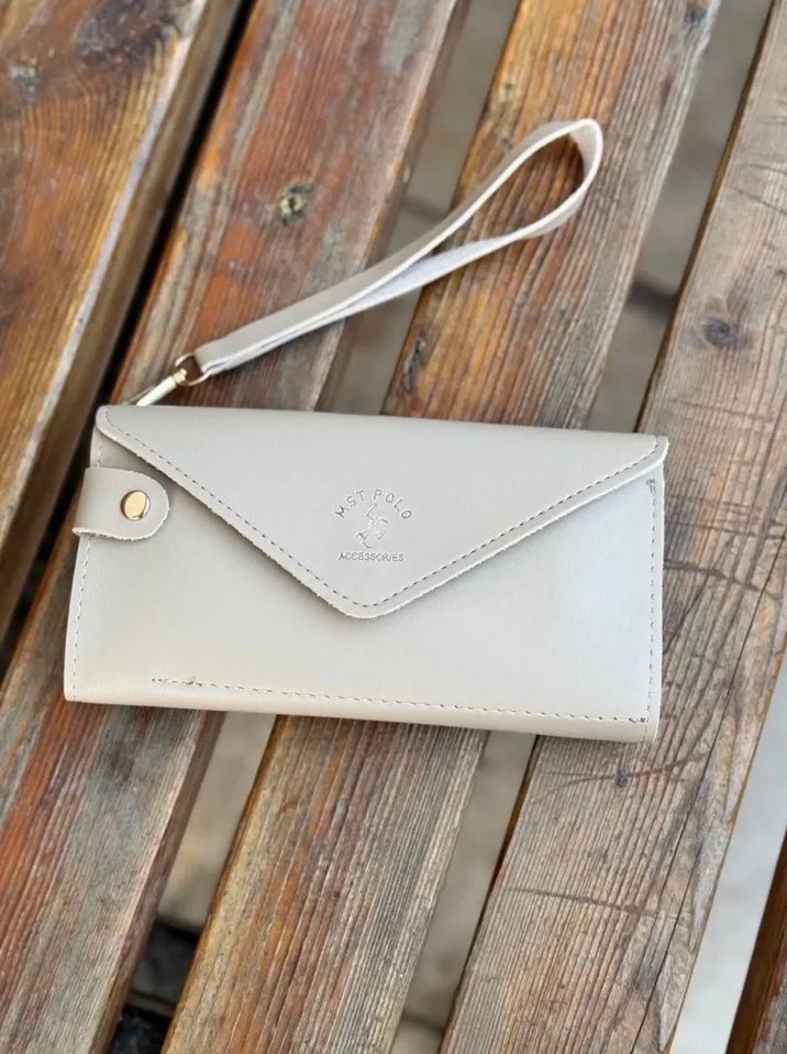 Deri Kadın Çok Renkli Fermuarlı Cüzdan - Görsel 5