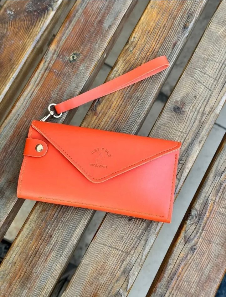 Deri Kadın Çok Renkli Fermuarlı Cüzdan - Görsel 3