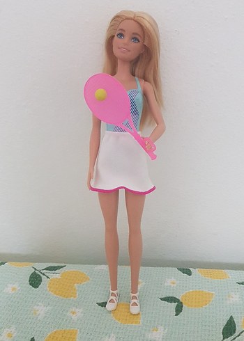Tenisçi Barbie bebek