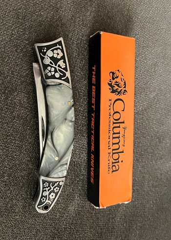 COLUMBİA MARKA İŞLEMELİ ÇELİK ÇAKI