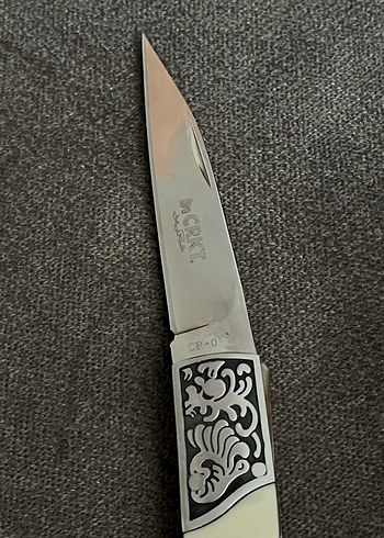 Beden beyaz Renk CRKT PASLANMAZ ÇELİK ÇAKI