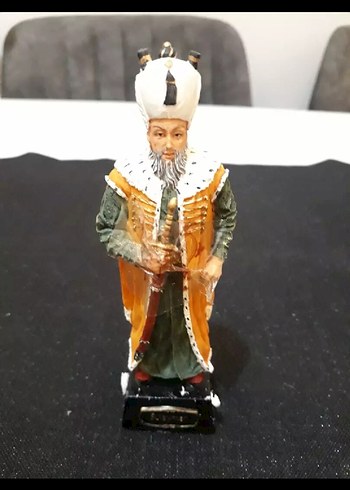 Osmanlı heykelleri 5 adettir,
13 ve 14 cm boylarında - Görsel 6