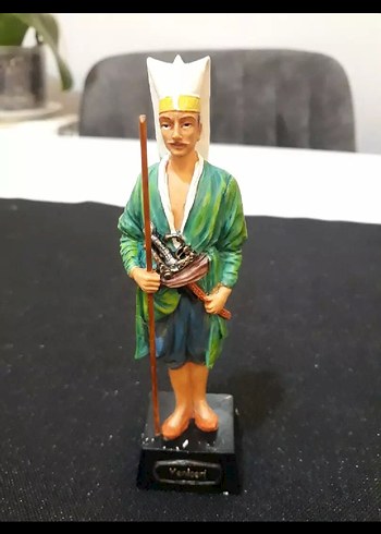 Osmanlı heykelleri 5 adettir,
13 ve 14 cm boylarında - Görsel 4