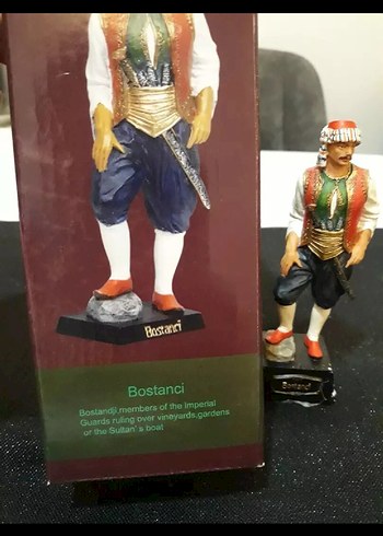 Osmanlı heykelleri 5 adettir,
13 ve 14 cm boylarında - Görsel 2