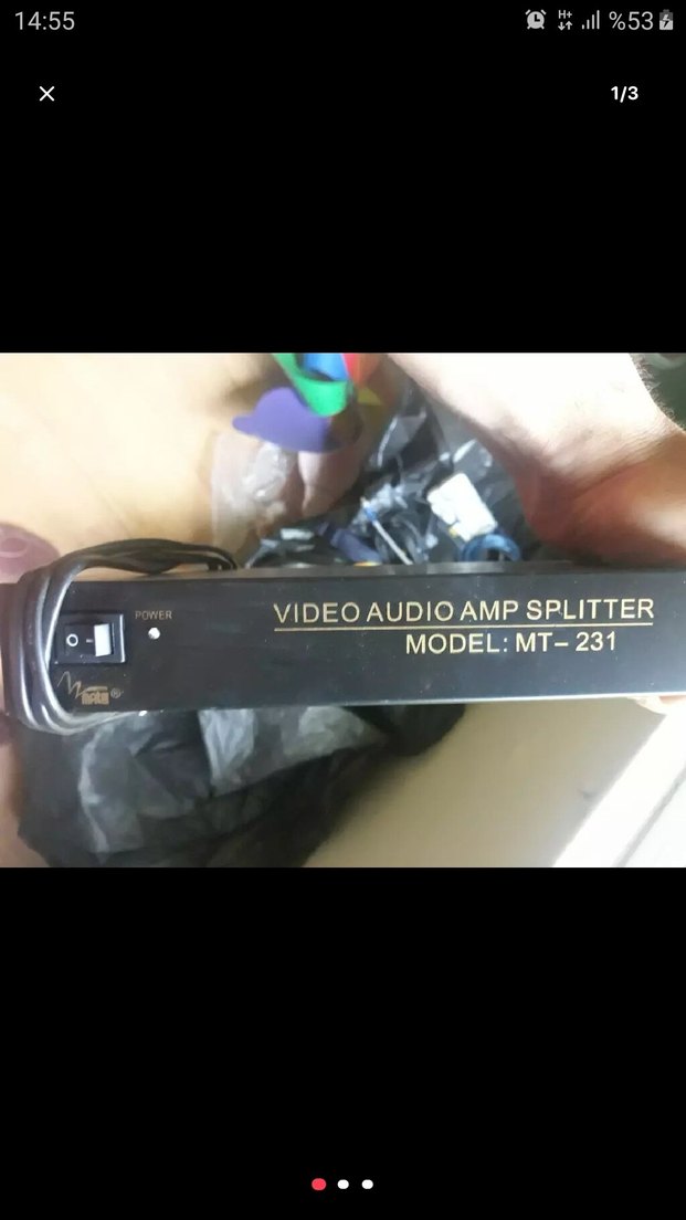 EXPOTECH Mt-231 Video Ses Amplifikatörü - Görsel 2