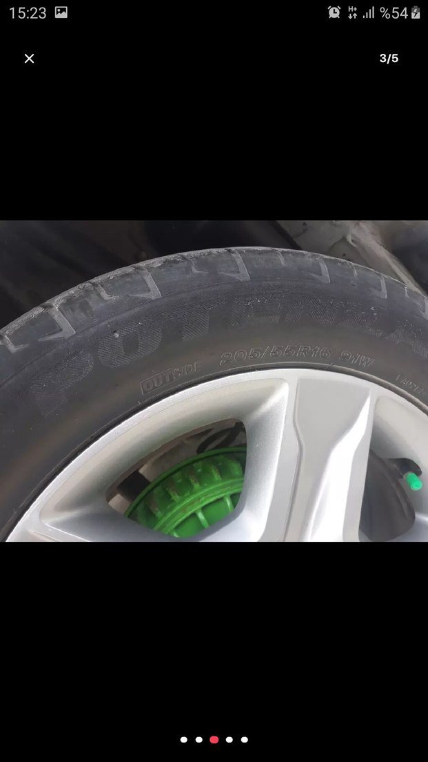 205 55 16 biristone potenza ve Sava lastik - Görsel 3