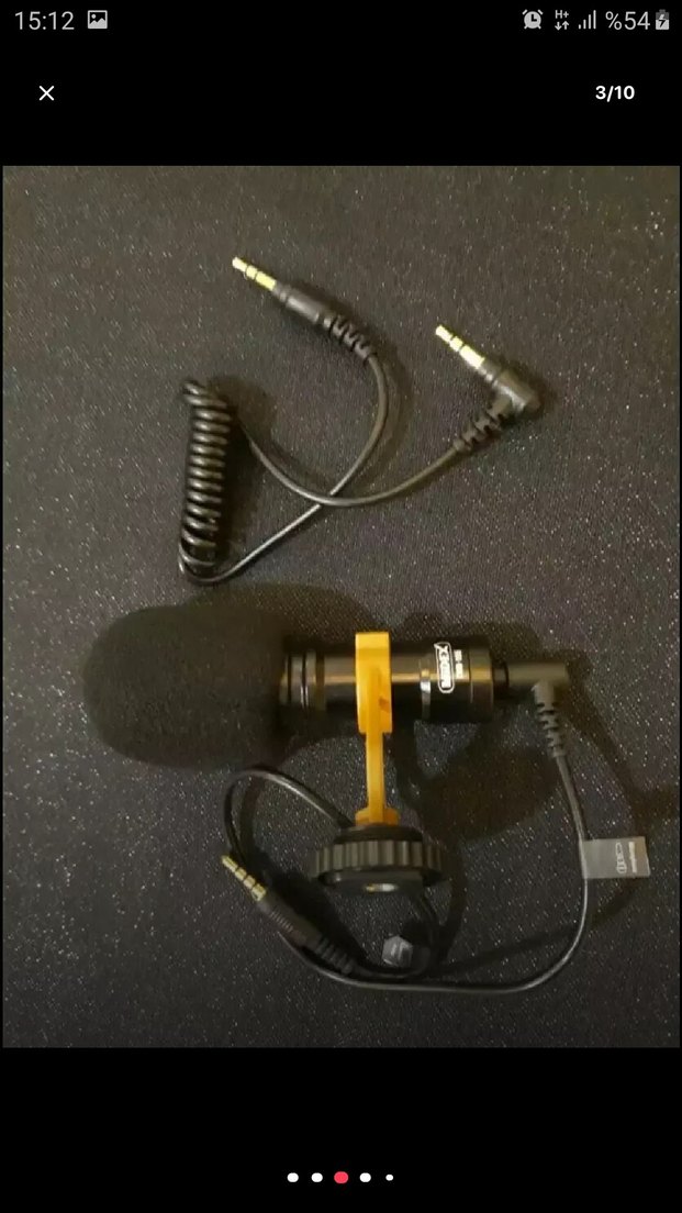 mikrofon kamera telefon Fotoğraf makinesini uygundur - Görsel 3