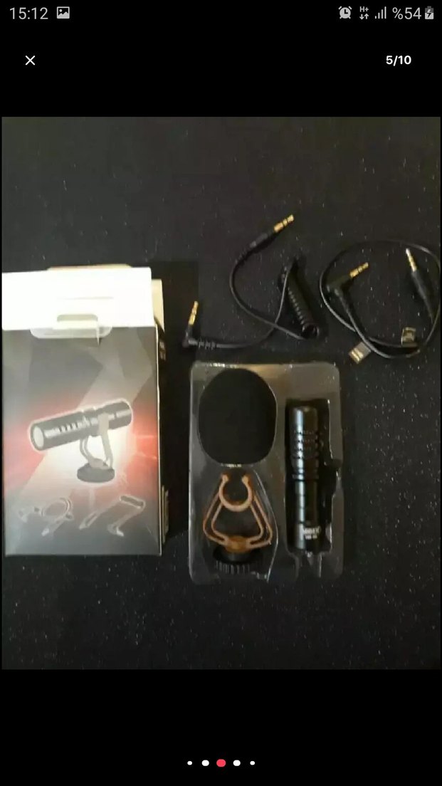 mikrofon kamera telefon Fotoğraf makinesini uygundur - Görsel 5