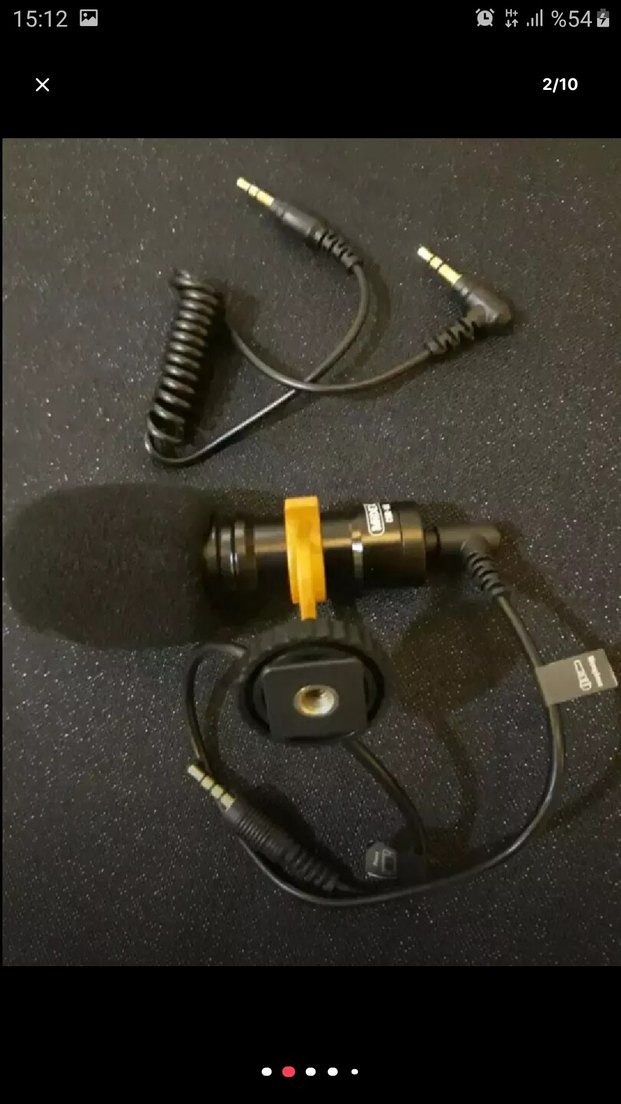 mikrofon kamera telefon Fotoğraf makinesini uygundur - Görsel 2