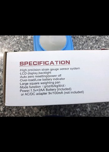 SF-460 Elektronik Kompakt Terazi - Görsel 4