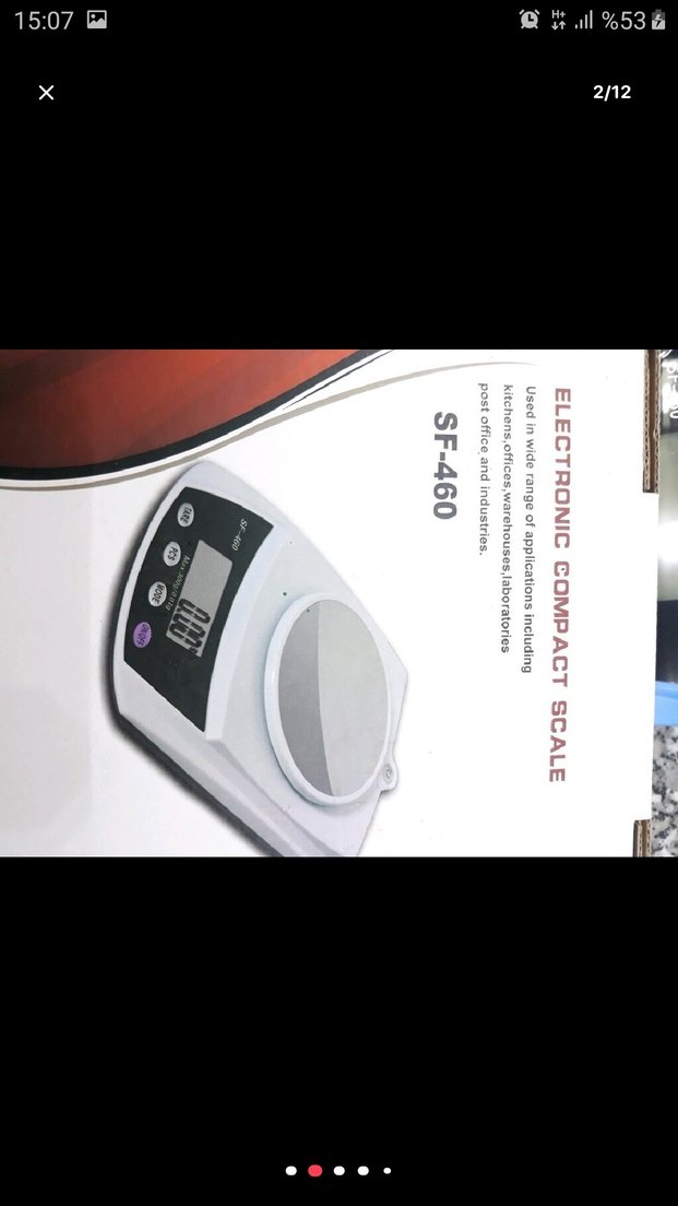 SF-460 Elektronik Kompakt Terazi - Görsel 2