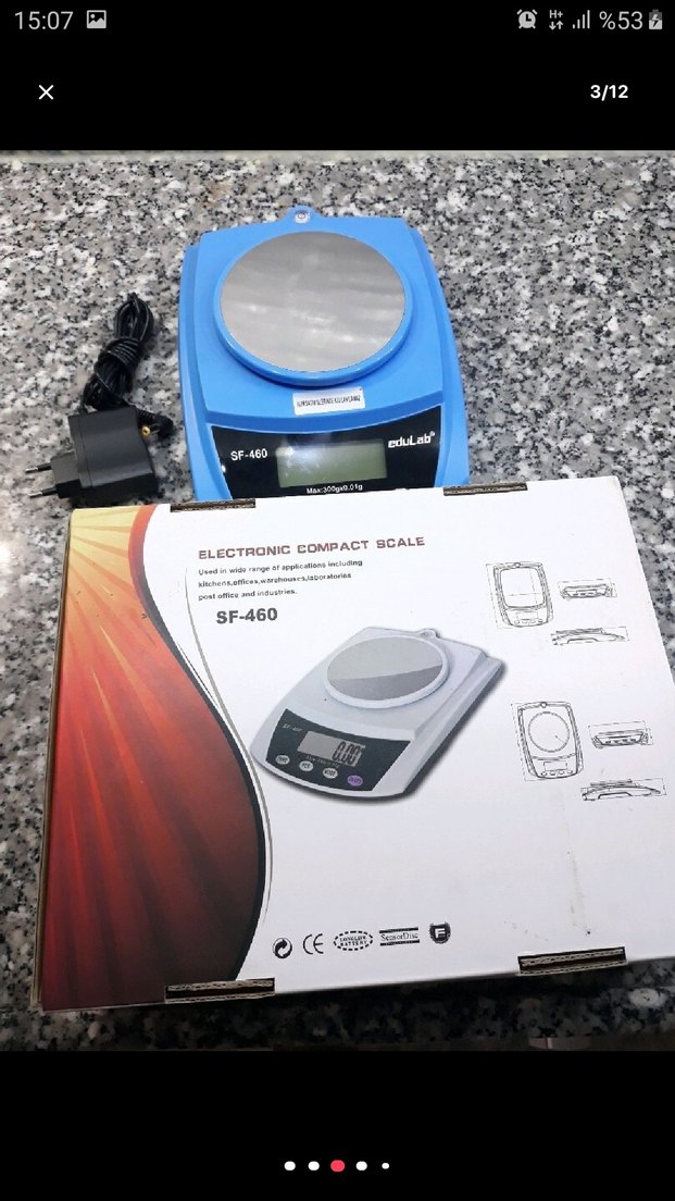 SF-460 Elektronik Kompakt Terazi - Görsel 3