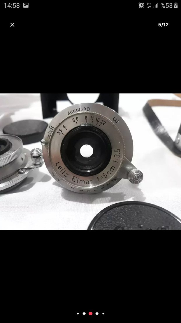 LEİCA ERNST LEİTZ WETZLAR ANTİKA - Görsel 5