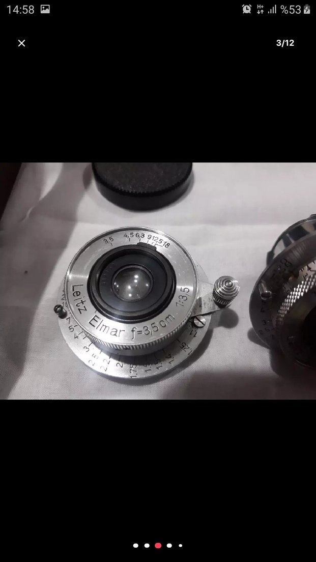 LEİCA ERNST LEİTZ WETZLAR ANTİKA - Görsel 3