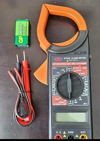 Multimetre Pensampermetre ölçer - Görsel 2