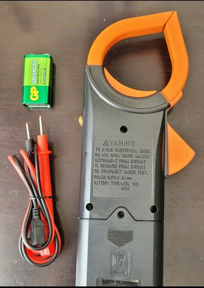 Multimetre Pensampermetre ölçer - Görsel 4