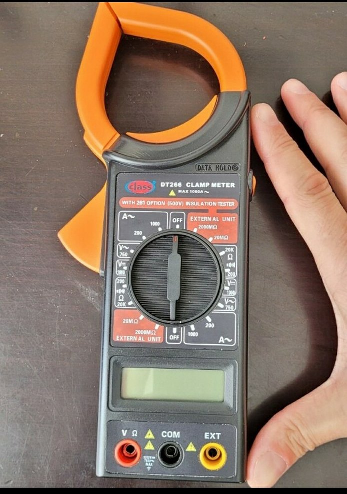 Multimetre Pensampermetre ölçer - Görsel 3