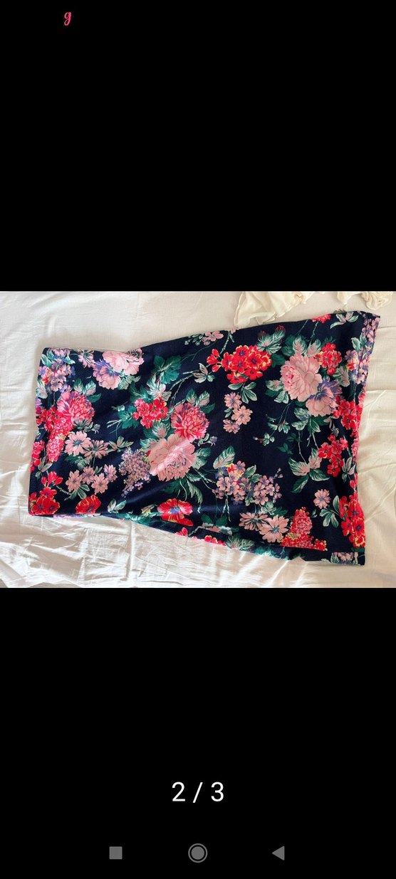 Çiçek Desenli mini elbise - Görsel 4