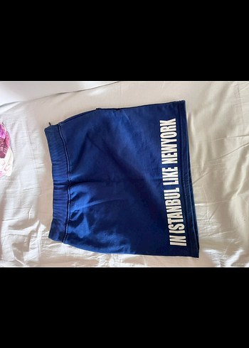 Lacivert Mini Denim etek Yazlık Rahatlık 36.38.bedene uygun