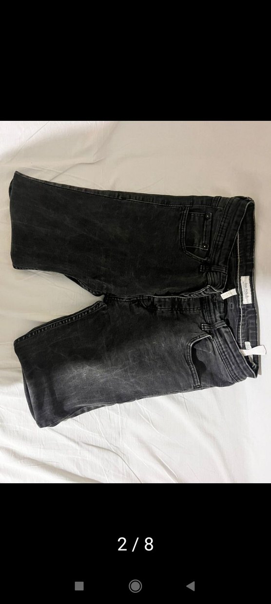 Kemerli Kadın Gri Normcore Jean 3adet pantolon gelecektir 38.40. - Görsel 3