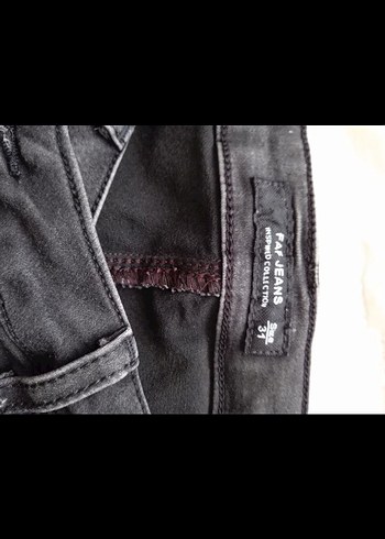 Siyah Skinny Kesim Kadın Kot Pantolon 3adet gelecek 40.42.44 - Görsel 5