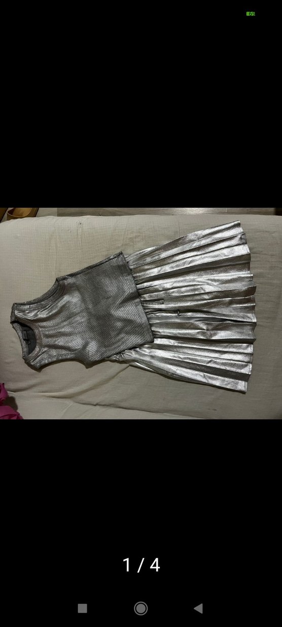 Gri Pilili Sıfır Kol etek buliz - Görsel 2