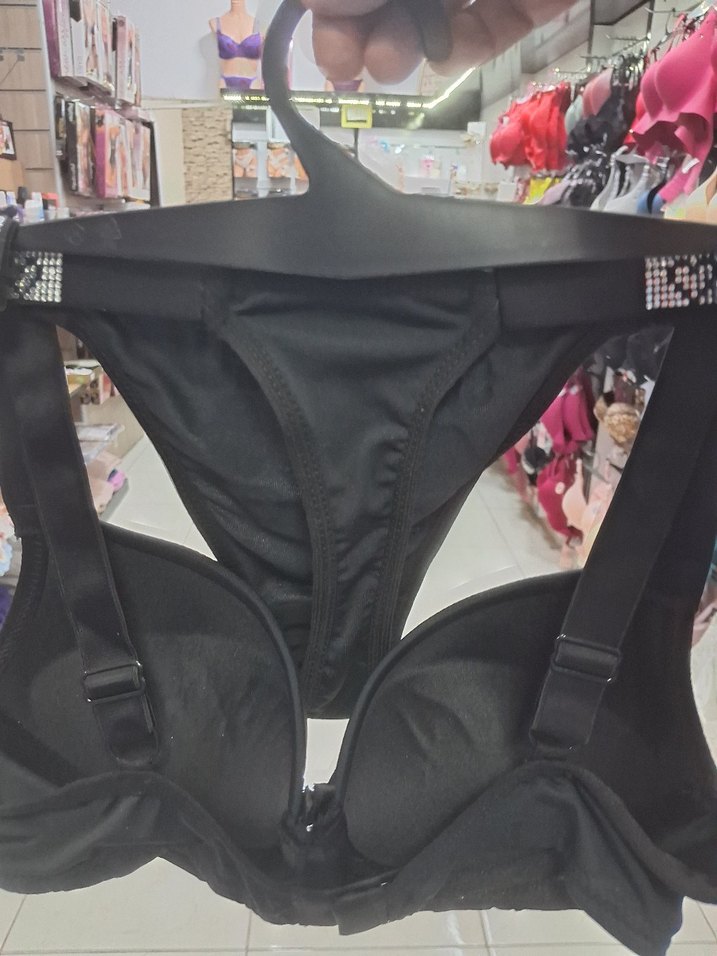 Kırmızı Baskılı Biker Tarzı Midi Kadın İç Çamaşırı - Görsel 2