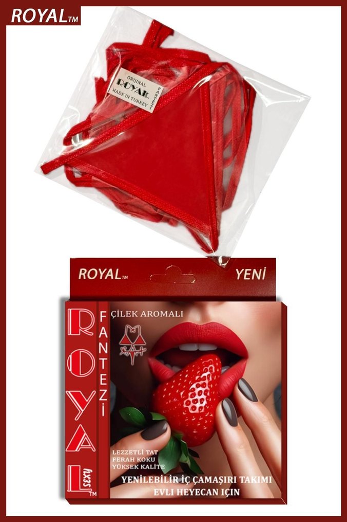 Portakal Aromalı Yenilebilir İç Çamaşırı Takımı - Görsel 2