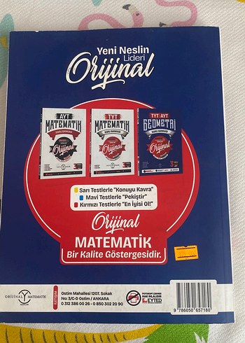 TYT AYT Geometri Soru Bankası Orijinal