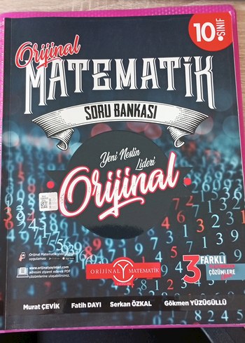 Orijinal Matematik 10. Sınıf Soru Bankası