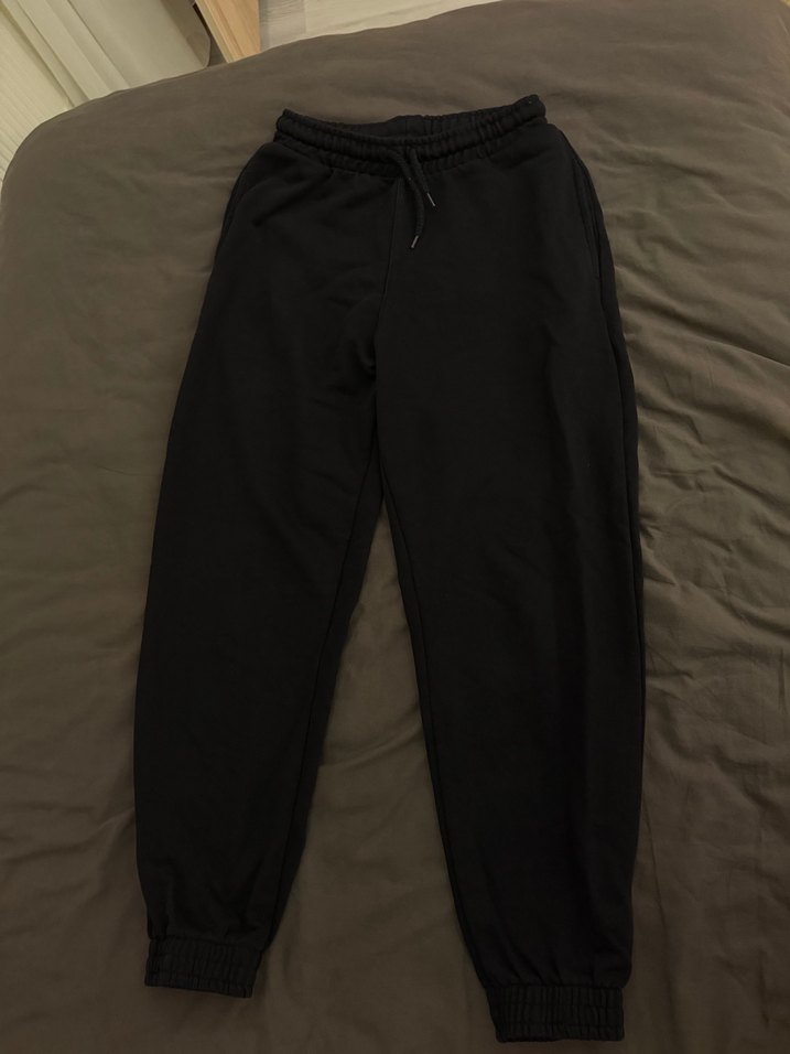 Addax Siyah Paçası Lastikli Jogger Eşofman Altı - Görsel 5