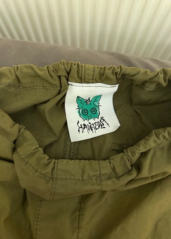 Kadın Haki paraşüt Pantolon - Görsel 4