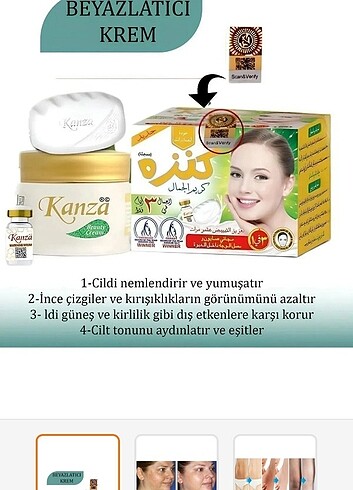 Beden Kanza krem
