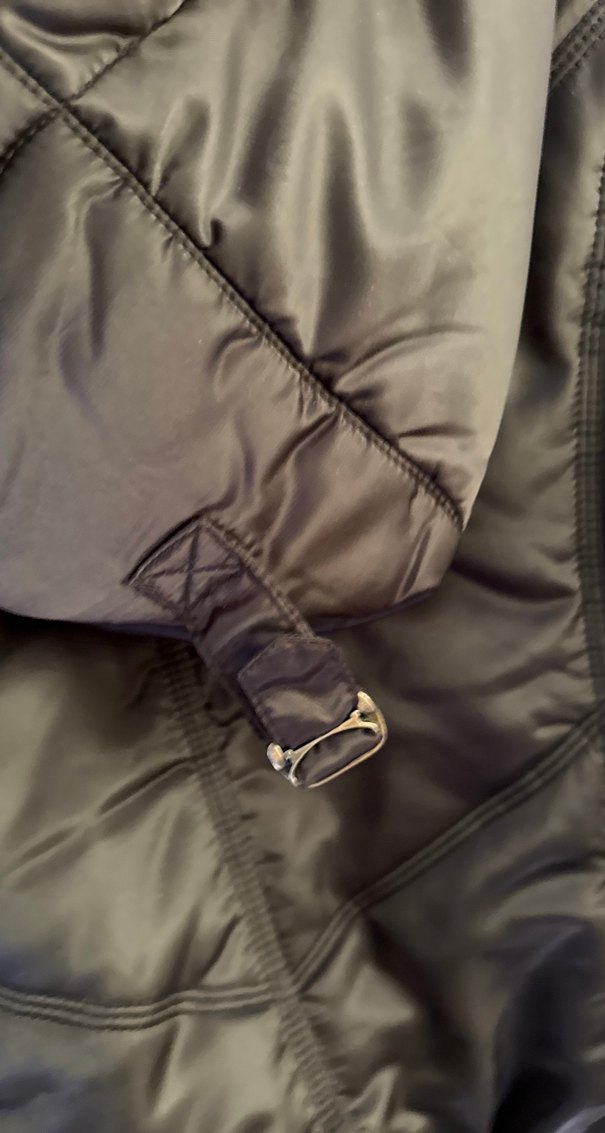 Siyah Kadın Midi Kışlık Mont Kürklü Yaka - Görsel 5