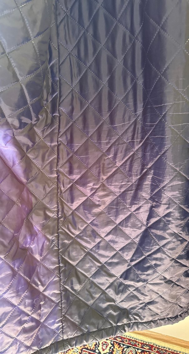 Doretti Kürklü Koyu Mavi Midi Kadın mont - Görsel 4