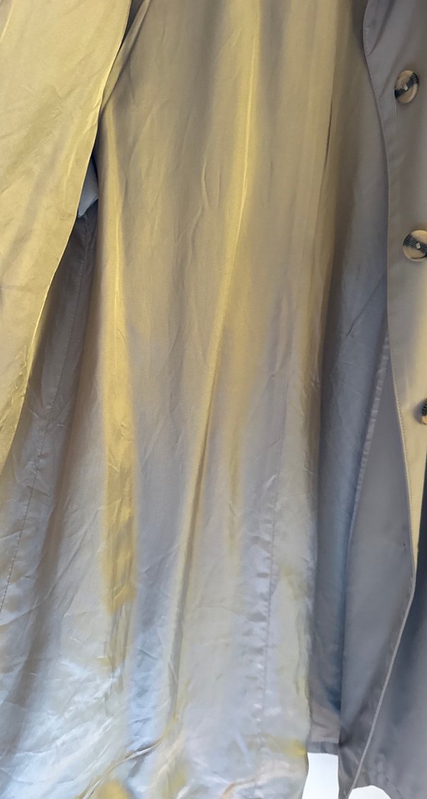 Bej Midi Kadın Trençkot Kemerli - Görsel 4