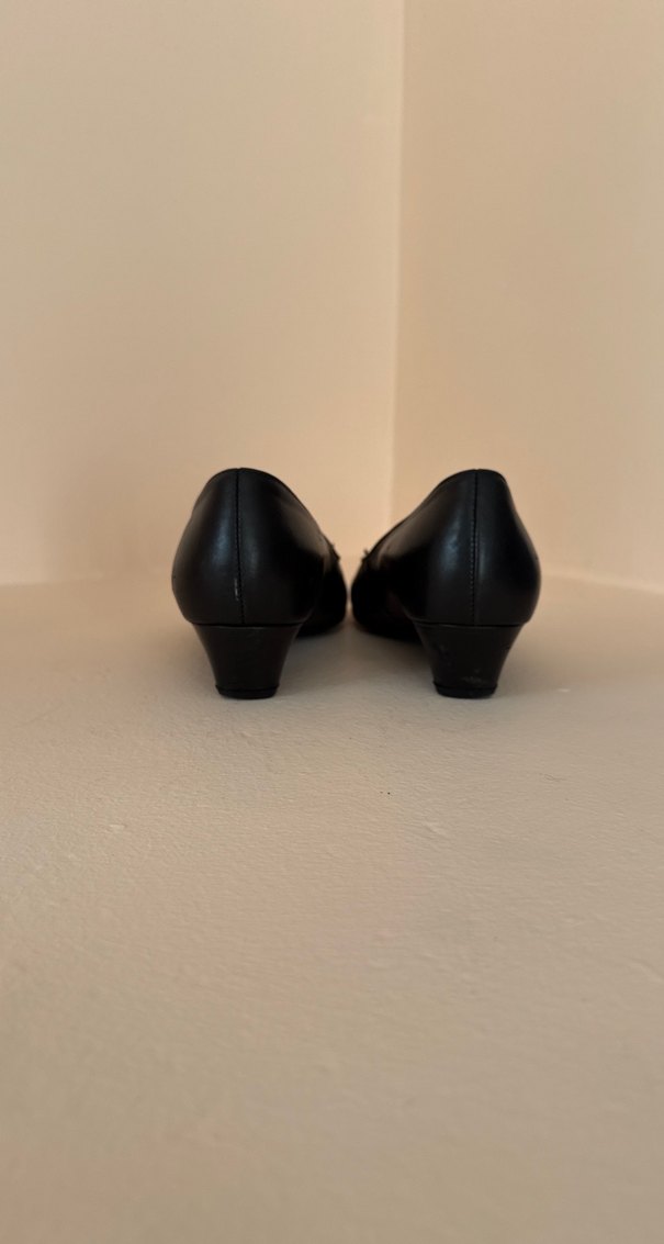 Gabor Siyah Klasik Topuklu Kadın Ayakkabı - Görsel 3