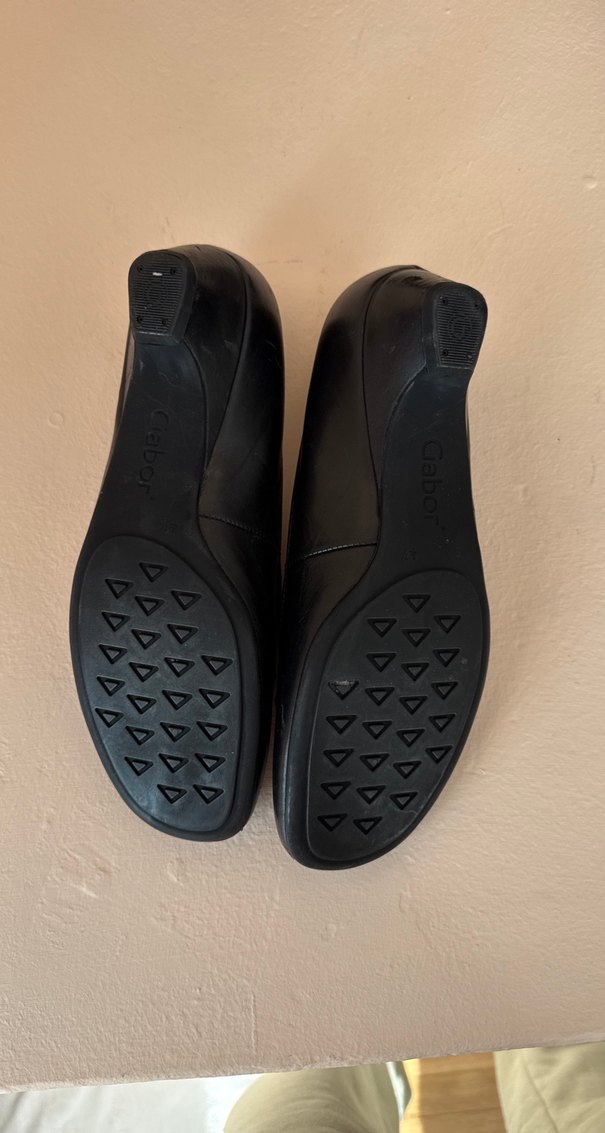 Gabor Siyah Klasik Topuklu Kadın Ayakkabı - Görsel 4