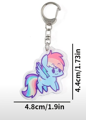 My little pony, Rainbow Dash Anahtarlık - Görsel 2
