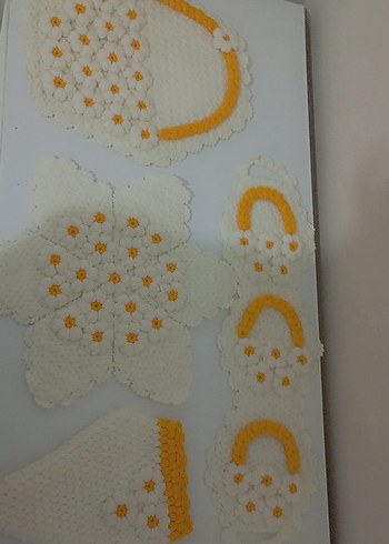 Renkli El Yapımı Lif Takımları - Görsel 3