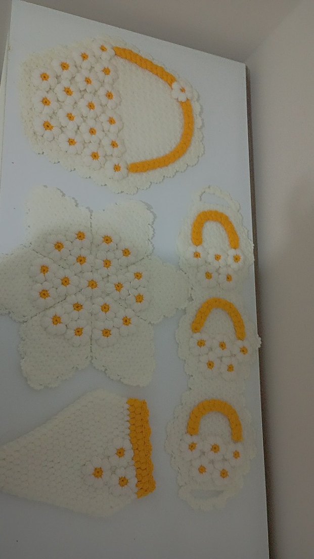 Renkli El Yapımı Lif Takımları - Görsel 3