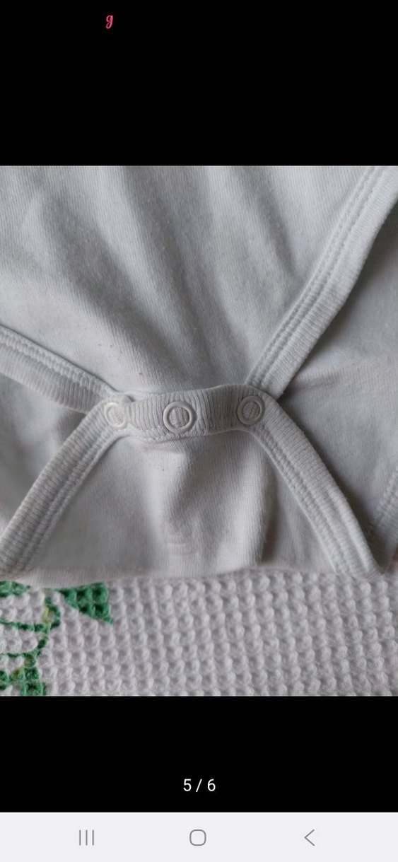 Beyaz Erkek Bebek Askılı Body - Görsel 5